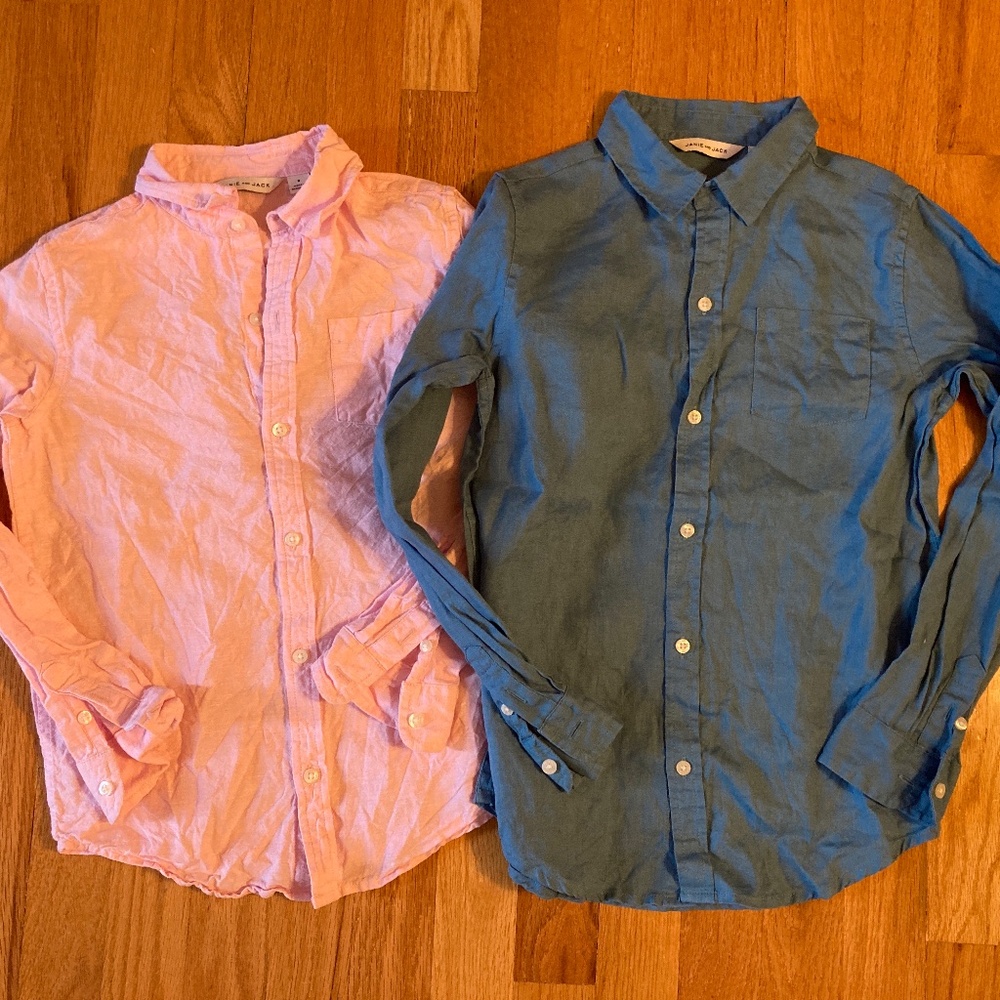Kid's Janie & Jack Button Down Shirts